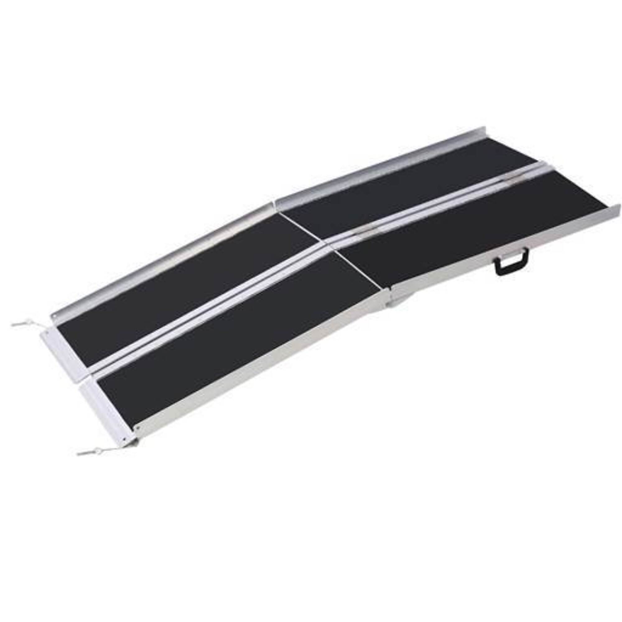 5' Foldable Wheelchair Ramp 600 lb Capacity, BAC-W46527260
